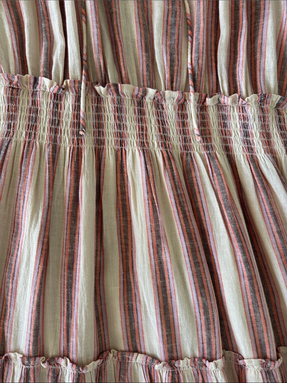 Rails Pink and Cream Striped Maxi Dress - Picture 3 of 9